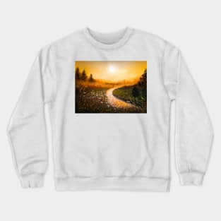 Serenity of the golden hour Crewneck Sweatshirt